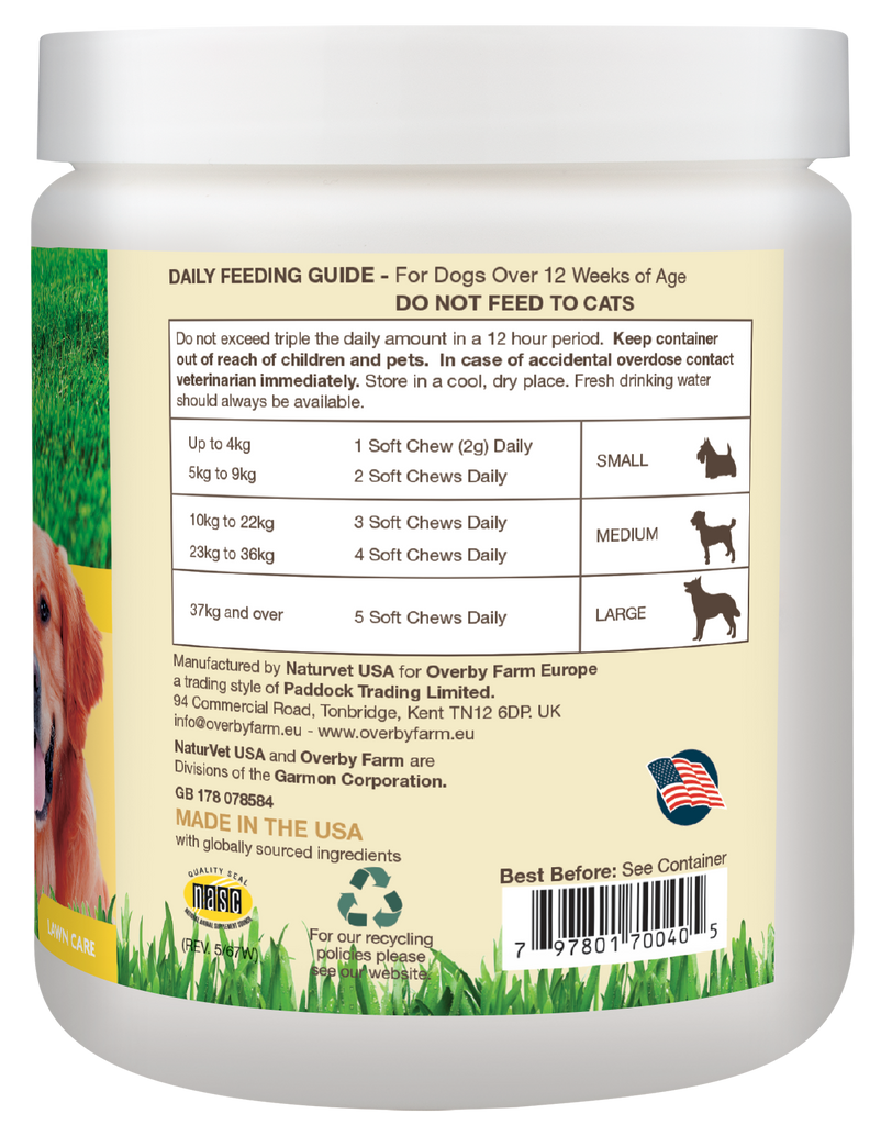Grass clearance saver chews