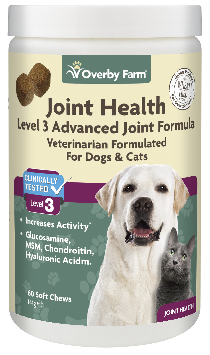 Joint Health Level 3 for Dogs & Cats Soft Chew 60pcs