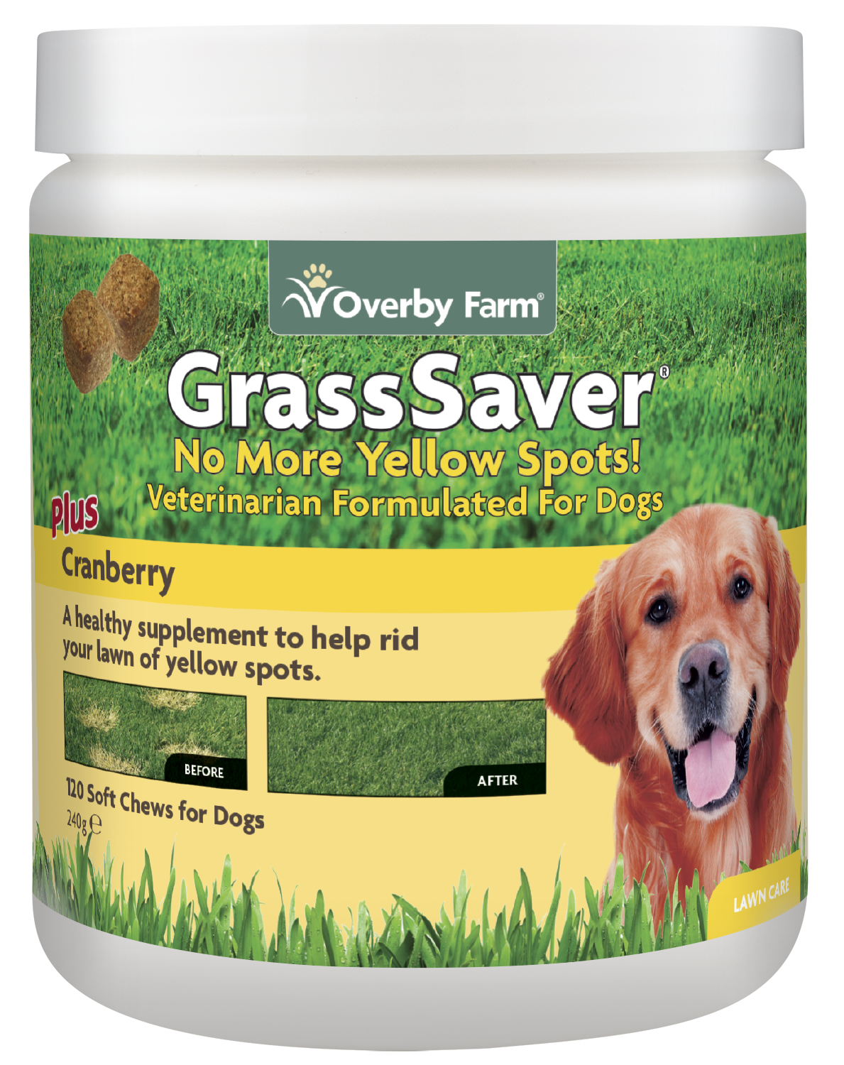 GrassSaver Soft Chews for Dogs 120pcs – Overby Farm