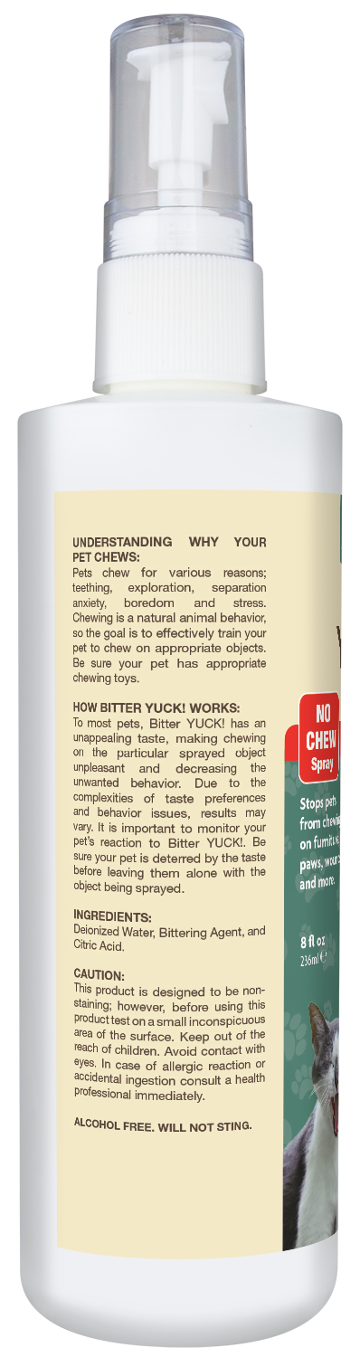 Bitter anti chew spray for cats online